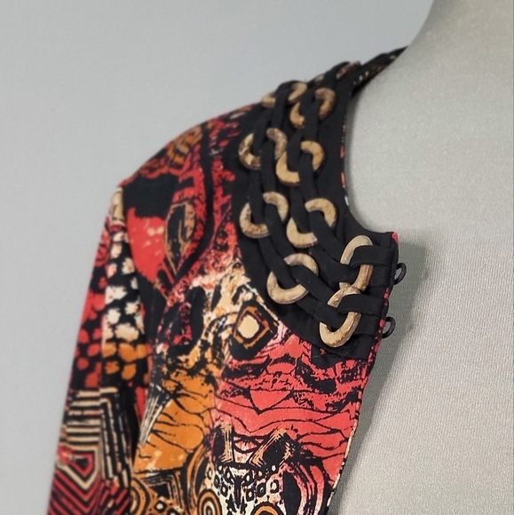 ❤️Kerry Brooke Abstract Womans Blazer - Picture 6 of 9